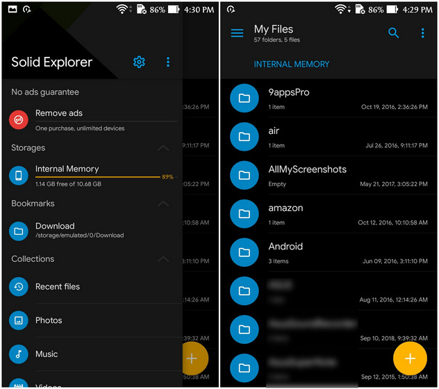 Nhà thám hiểm rắn;  Ứng dụng quản lý tệp tốt nhất dành cho Android